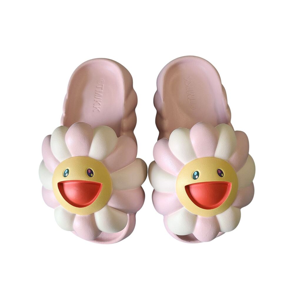 Takashi Murakami Ohana Hatake Full-Bloom Slides Pink US Men 6/Women 7.5-8